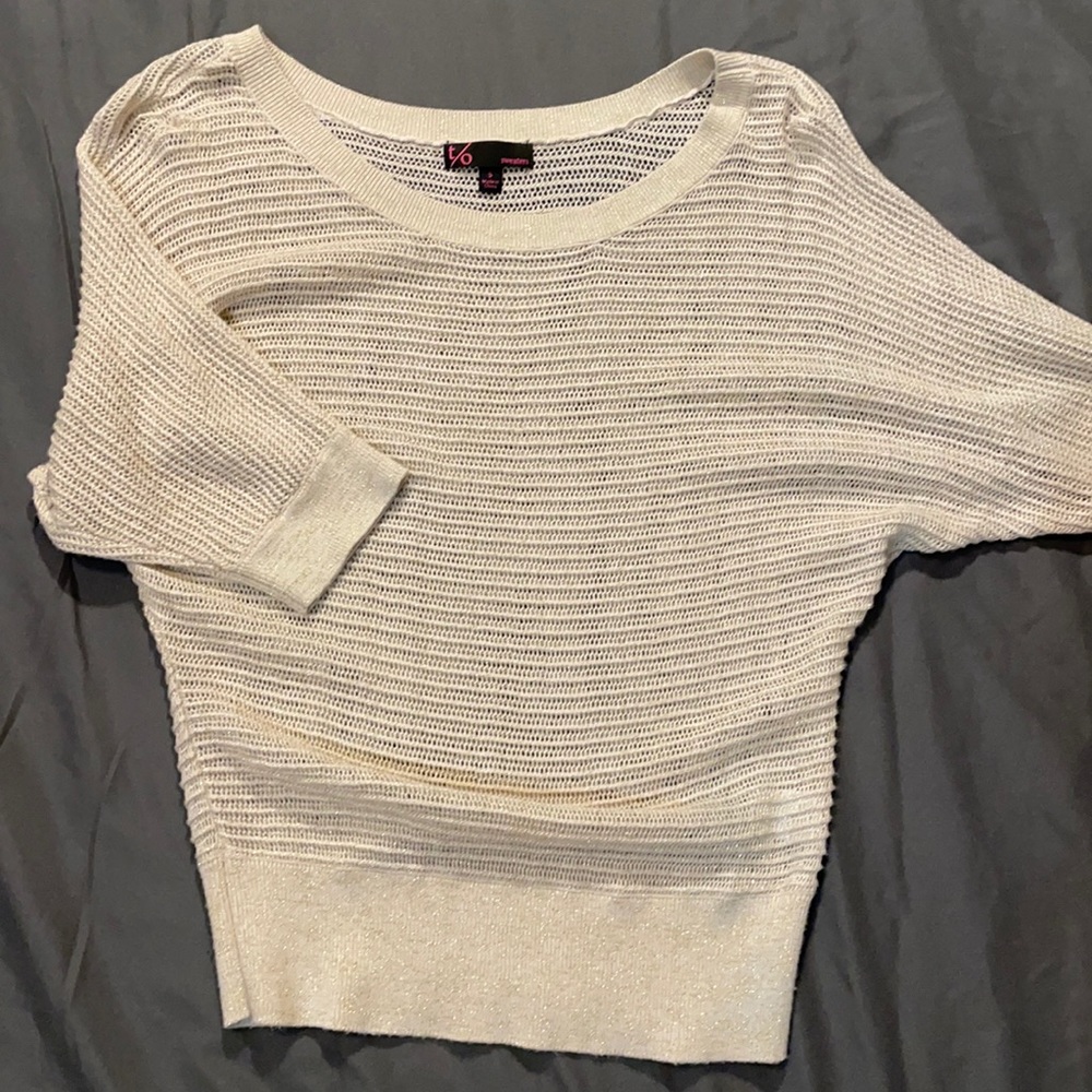 Shimmery top
